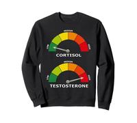 Low Cortisol High Testosterone Optimal Health Sweatshirt