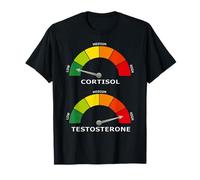 Low Cortisol High Testosterone Optimal Health T-Shirt