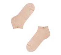 Burlington Women's Everyday Sneaker Multipack W Sn Cotton Low-Cut Plain 2 Pairs Trainer Socks, Beige Sand Stone 4024, 3.5-7