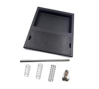 Low Drip Tray, 6-Piece Kit with OPV Springs, Heat-Resistant ABS Plastic, Enables Scale Use for Balanced Shots, Install for Baristas(6-piece set)