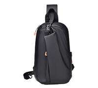 LOW EMPIUS FOR MEN - Chest Stucchetto for Men | Male Cross Body Bags | Spacious Spacious Shoulder Everyday Carry Chest Fashionable Versatile Lightweight Pack for Men, Black, Please refer to the