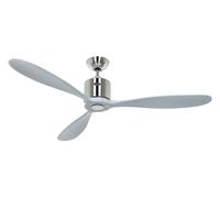 DC Ceiling Fan Aeroplan Eco Chrome / Light Grey