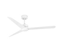 FARO BARCELONA Nuu ceiling fan, three blades, white