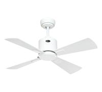 Low energy Ceiling fan with Remote Eco Neo 92 cm 36" White & Grey DC ceiling fan
