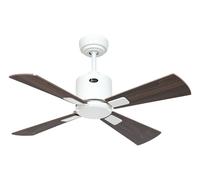 Low energy Ceiling fan with Remote Eco Neo 92cm 36" White Walnut & Cherry DC fan