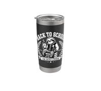 Low Energy Learning s Funny Sloth s Back-to School Stainless Steel Insulated Tumbler