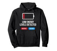 Low Energy Levels Detected Chronic Illness Pullover Hoodie