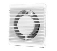 Silent Bathroom Extractor Fan 100mm Low Energy White Modern Kitchen Ventilator