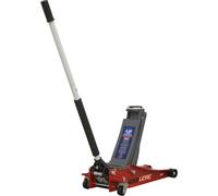 Low Entry Trolley Jack - 2250kg - Twin Piston - 495mm Max Height - Red