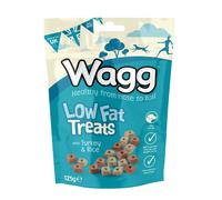 Low Fat Meaty Bites Turkey & Rice Dog Treats 125g (Pack of 7) - Oven Baked