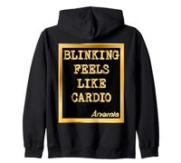 Low Ferritin Iron Deficiency Fatigue Anemia Zip Hoodie