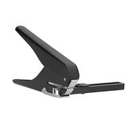 Low Force Single Hole Punch, Adjustable Hole Distance Paper Puncher Plier for Home Office School DIY, Paper Crafts Card Tag Metal Perforator, 20 Sheet Capacity, Hole Diameter 6mm