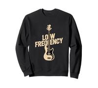 Low Frequency Bass Guitar Player Musician Sweatshirt