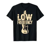 Low Frequency Bass Guitar Player Musician T-Shirt