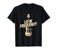 Low Frequency Bass Guitar Player Musician T-Shirt