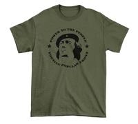 Low Frequency Clothing Citizen Smith T Shirt - Power to the People Tooting Popular Front XL/Khaki