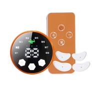 Low Frequency Facial Massager for Lifting and Firming V Shaped Face Contouring Muscle Stimulator and Eye Beauty Device (Orange, 20x15x3cm)