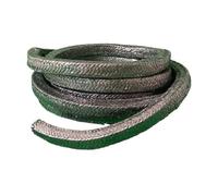 Low Friction Graphite Braided Packing 1m Length, Flexible Graphite Braided Packing 3x3mm-30x30mm 1pc(3x3mm)