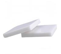 Low Friction Thick Polyoxymethylene Plate 100mm 200mm 300mm, Black/White POM Sheet for Industrial 2pcs(White,3x200x300mm)