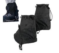 Low Gaiters - Waterproof Ankle Gaiters Resistant to Destruction, Adjustable Elastic Footwear Equipment for Walking Trekking Mountaineering Adventures Climbing Hunting Outdoor Work | Hiking