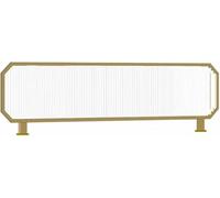 Low Height Iron Dividers for Dining Tables 5-Piece Restaurant Table Separator Sns 39.3"x11.8" d Perfect for Social Distancing and Modern Decor