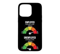 Low & High Cortisol Employed Unemployed Meme Case for iPhone 15 Pro Max