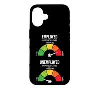Low & High Cortisol Employed Unemployed Meme Case for iPhone 16