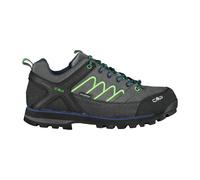 CMP Men's Moon Low Trekking Shoes WP, Grey-Green Fluo, 5.5 UK