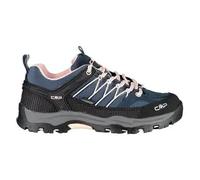 CMP Kids Rigel Low Trekking Shoe Kids Wp, Unisex - Bambini e ragazzi Walking Shoe, Blu (Asphalt-Rose),