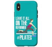 Low Impact Exercise Leave It All On The Reformer Pilates Case for iPhone X/XS