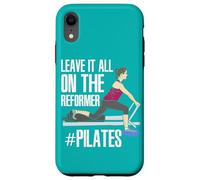 Low Impact Exercise Leave It All On The Reformer Pilates Case for iPhone XR