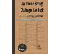 Low Income Savings Challenges Log Book: Crush Your Financial Goals. Money Savings Challenges Book: Your Path to Financial Success!