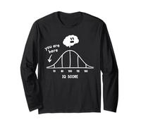 Low IQ Score Funny You're Stupid Long Sleeve T-Shirt