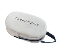 LOW JUICE - Large Capacity Cosmetic Organizer Case | Modern Water Resistant Beach Bag | Beach Bag For Pool And Travel Space | Ideal For Boat Trips, White1, Please refer to the description, Please