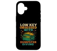 Low Key Obsessed With Dumpster Diving Trash to Treasure Case for iPhone 16