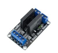 Low Level 5V 1 2 4 8 Channel Solid State Relay Module SSR G3MB-202P 240V 2A Output With Resistive Fuse(2 channel)
