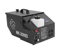 Low Lie Fog Machine, 110V 1200W Water Based Portable DMX Fog Machine 5000CFM Remote Control Wired for Wedding Halloween Party DJ