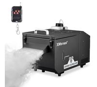 Low Lie Fog Machine, 1200W Water Based Fog Machine with Wireless Remote Control, DMX 512, Manual Control, Ideal for Wedding, Halloween, Party, DJ and Performance