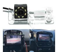 Low Light 0.5Lux Reverse Camera for Clio 4 IV Snap-in Fit | 135 horizontal view, 170 diagonal angle, wide coverage, blind spot reduction, parking aid