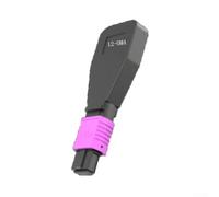 Low Loss OM4 Loopback Cable ≤0.6dB Insertion(12-C) | for premium ABS casing, bend resistant design, protects ferrules, ensures long-term durability in labs