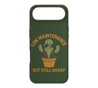 Low Maintanance Still Sharp Funny Cactus Case for iPhone Air