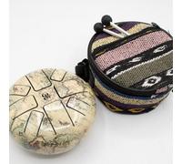 Low Mellow Hapi Drum Atlas Map 14X7Cm With Carry Bag