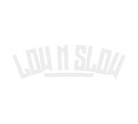 Low N Slow Car Decal - Reflective Waterproof Outline Graphic, Versatile Rear Alert System Windshield Lettering Sticker, Durabl Automotive Accessory | Night Driving Visibility Body Styling Decoration