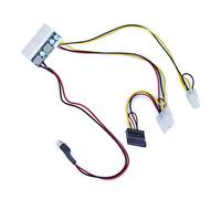 Low Noise 260W Power Converters DC12V To Board With Easy 24Pin Directs Connection For Computers Computer Office Accessories