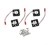 Low Noise 5V 3007 Cooling Fan for Raspberry Pi 4, Pi 3 B+, Pi 3 B, Pi 2, Pi B+, and Pi For Zero, for Robotics and Development Boards Requiring Stable Thermal Management (4PCS)