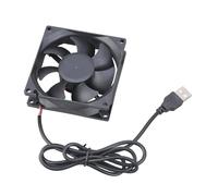 Low Noise 5V USB 80mm Blower Fan Sleeve Bearing Cooling 2300rpm Fast Speed For Printer PC Electronics Oil Bearing Computer Chassis Fan