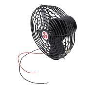Low Noise 6 Inch 12V 24V Heavy Duty Metal Cooling Fan Quiet Operations For Trucks Boats Bus Vehicle Ventilation Systems Fuel Saving Truck Fan With Double Speed