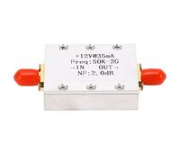 Low Noise Amplifier 31db High Gain 50k To 2ghz Dc 15v Broadband Amplifier For Rf Receiving Front End Short Fm Broadcasting Remote Control Receivers Cable Tv