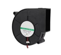 Low Noise Blower Fan, High Speed Operation High Temperature Resistance Centrifugal Fan DC12V 1A, for Outdoor Blowers, Bubble Machines, and Other Small Electrical Appliances