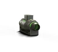 Sound-insulated inline fan Lineo 125 Quiet ES